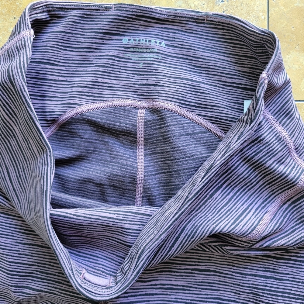 ATHLETA Striped High-Waisted Leggings - Picture 5 of 5